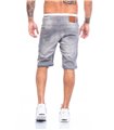 Herren Bermuda Shorts kurze Hose Jogg Jeans Shorts elastisch LL01