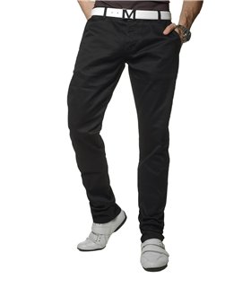 Herren Chino Hose Straight Fit Hose Herrenhose gerader Schnitt 