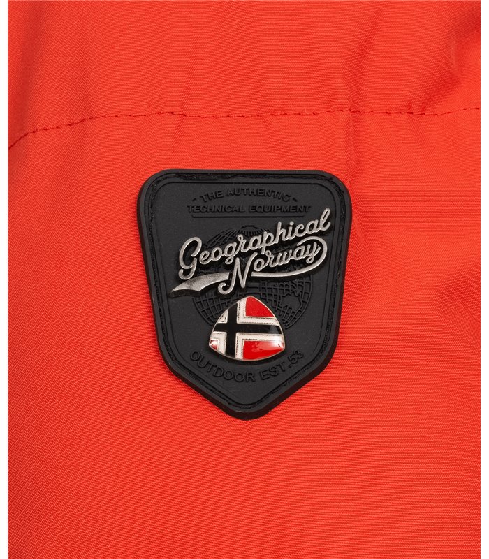 Geographical Norway Damen Winter Jacke mit Kunstfellkragen D-437