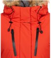 Geographical Norway Damen Winter Jacke mit Kunstfellkragen D-437