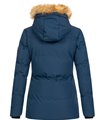 Geographical Norway Damen Winter Jacke mit Kunstfellkragen D-437