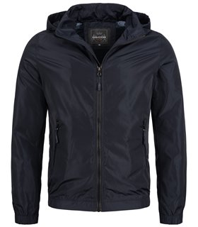 Herren Jacke Windbreaker mit Kapuze H-235