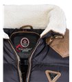 Canadian Peak Herren Stepp Winter Jacke Teddyfellkragen H-224