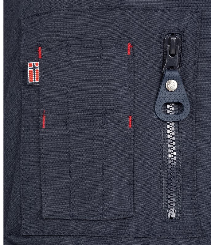 Geographical Norway Herren Winter Jacke Parak mit Kunstfell H-229