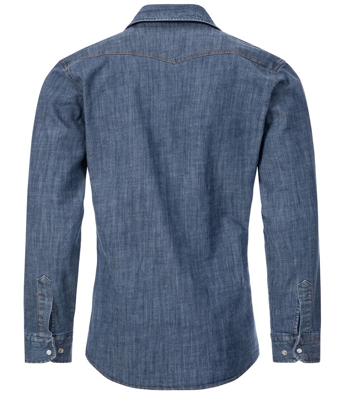 Rock Creek Herren Jeanshemd Jacke Hellblau H-219