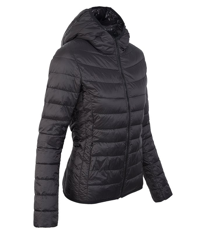 Damen Steppjacke mit Kapuze D-175