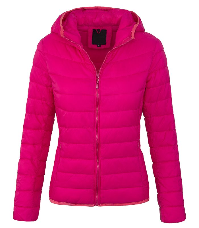 Damen Steppjacke mit Kapuze D-175