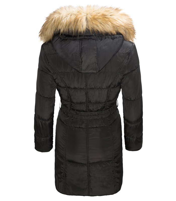Eleganter Damen Mantel Wintermantel Stepp Jacke D-118