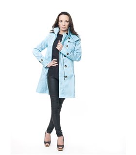 Damen Trenchcoat Mantel Übergangsjacke D-15