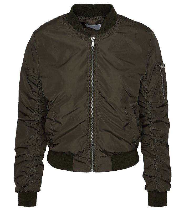 Damen Bomberjacke Pilotenjacke Retro-Style D-163