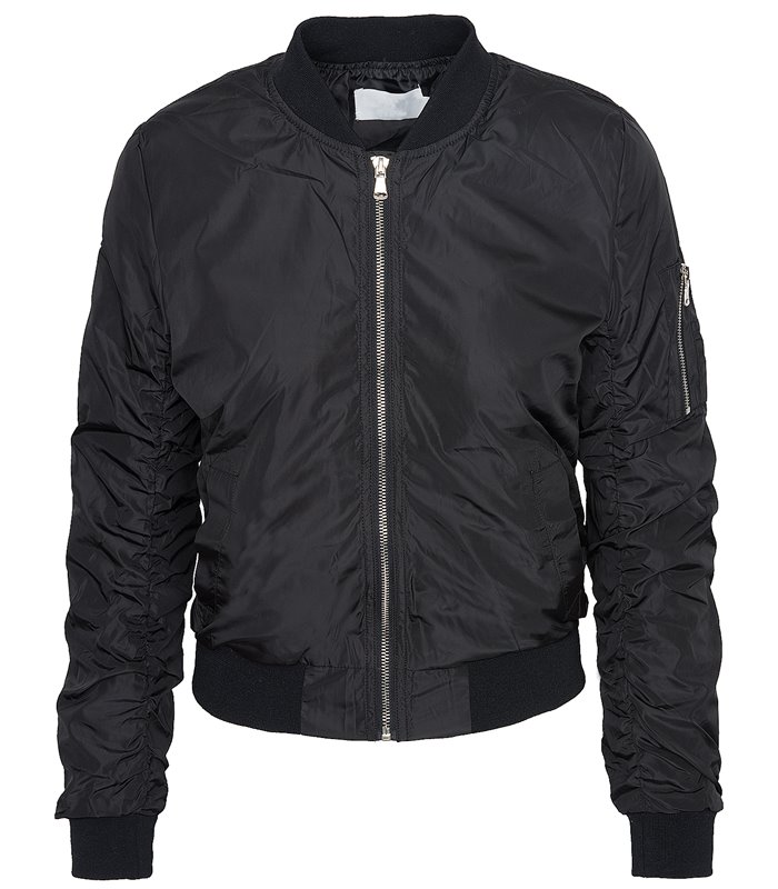 Damen Bomberjacke Pilotenjacke Retro-Style D-163