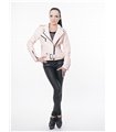 Damen Kunstleder Jacke Vegan D-17
