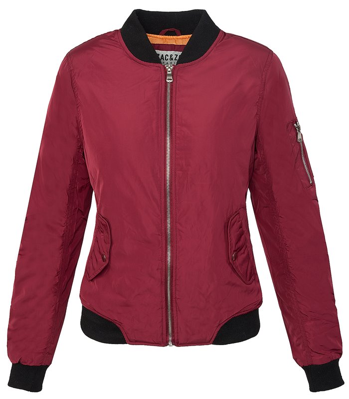 Damen Retro Bomberjacke Pilotenjacke D-193
