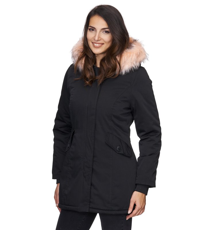 Outdoor Damenjacke Winterjacke Parka Mantel mit Kapuze D-224
