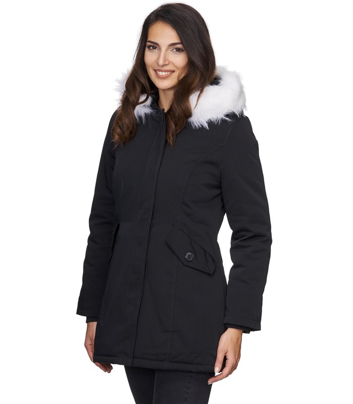 Outdoor Damenjacke Winterjacke Parka Mantel mit Kapuze D-224