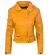 Damen Kunstlederjacke mit Nieten D-265 