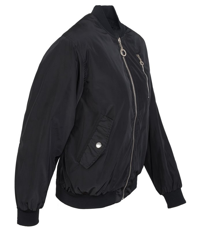 Damen Bomber Jacke Harrington Jacke D-282