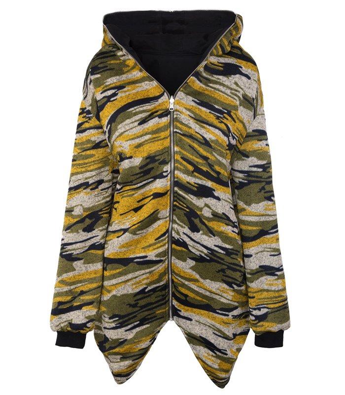Damen Übergangsjacke 2 in 1 Jacke Doppel Look D-318