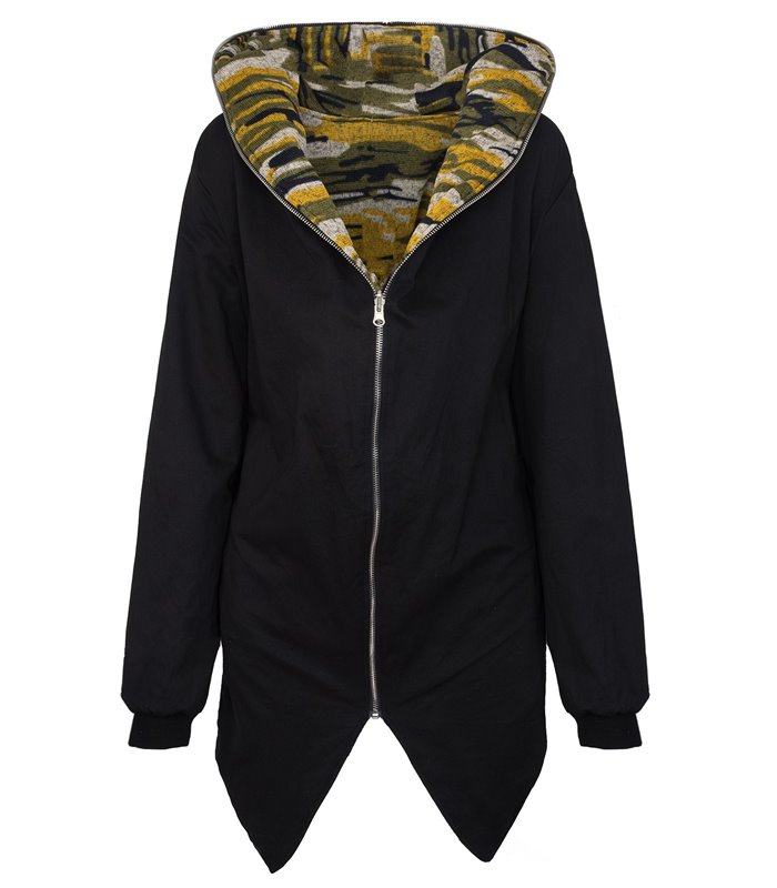 Damen Übergangsjacke 2 in 1 Jacke Doppel Look D-318