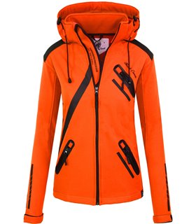 Rock Creek Damen Softshell Jacke mit Kapuze D-371