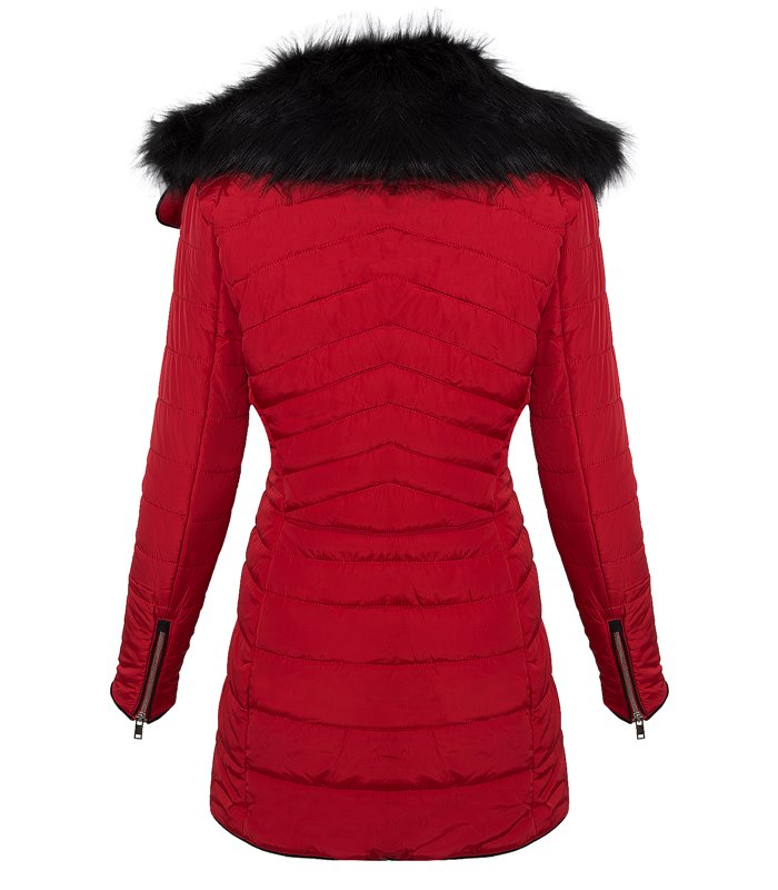 Designer damen jacke steppjacke mantel kurzmantel kunstfe