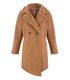 Damen Winter Mantel Teddy-Fleece D-403