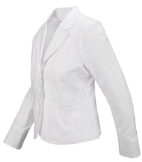 Damen Leinen Blazer Business Jacke D-420
