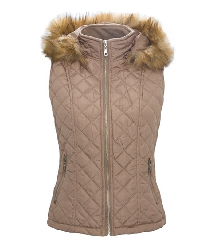 Damen Weste Stepp Jacke Steppweste Damenjacke Outdoor leicht gesteppt
