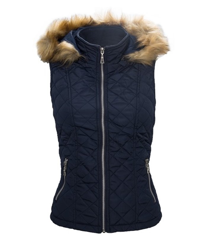 Damen Weste Stepp Jacke Steppweste Damenjacke Outdoor leicht gesteppt