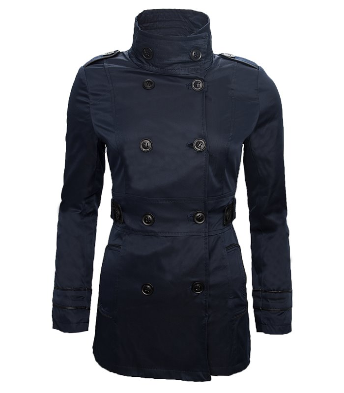 Designer Damen Jacke Übergangsjacke Trenchcoat Mantel Damenmantel