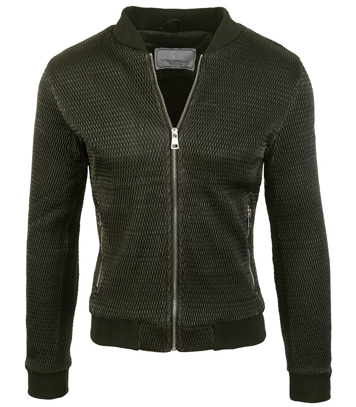 Herren Bomberjacke Übergangs Jacke Harrington Fliegerjacke