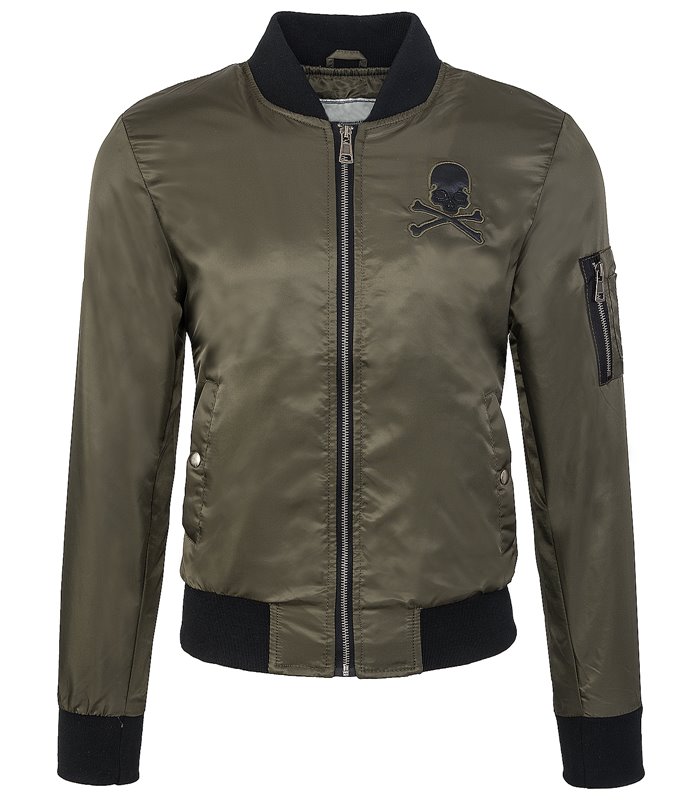 Bomberjacke Herren Pilotenjacke Retro Bomber Übergangs Jacke