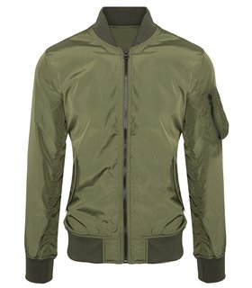 Herren Bomberjacke mit Stehkragen H-125