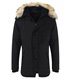 Herren winterjacke mantel warm parka herrenjacke outdoor H-130