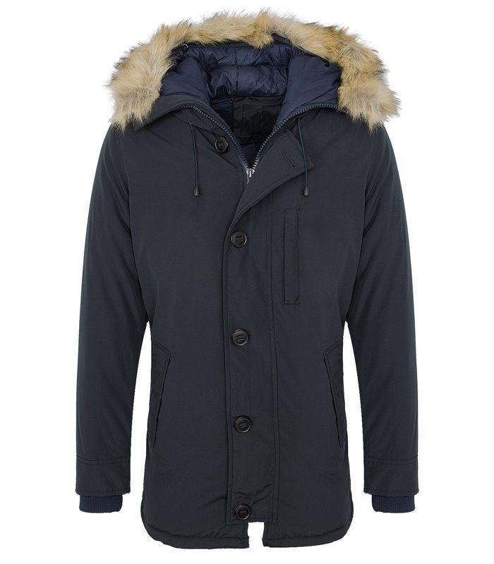 Herren winterjacke mantel warm parka herrenjacke outdoor H-130