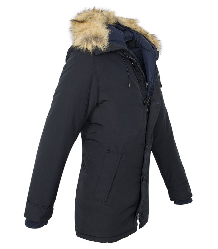 Herren winterjacke mantel warm parka herrenjacke outdoor H-130
