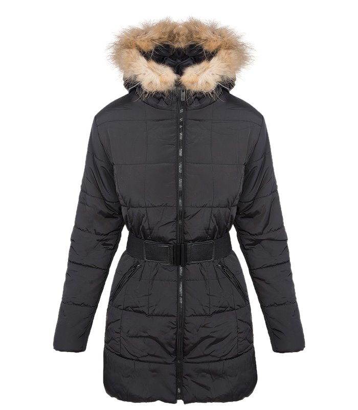 Damen Winter Jacke Steppjacke Parka Mantel Kapuze Winterjacke warm
