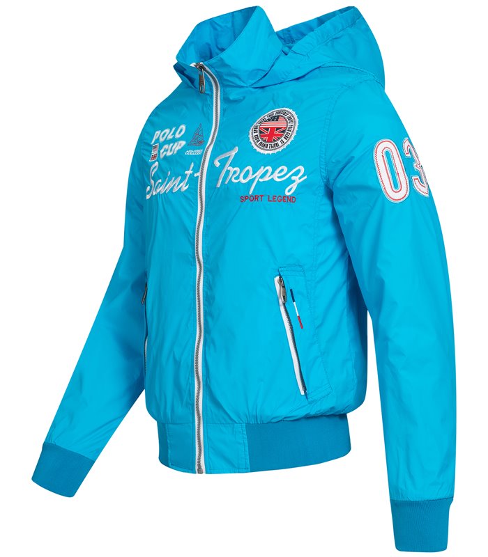 Herren Windjacke Übergangs Jacke Windbreaker mit Kapuze Regenjacke