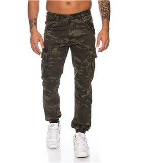 Herren Cargohose Army-Look Herrenhose H-099