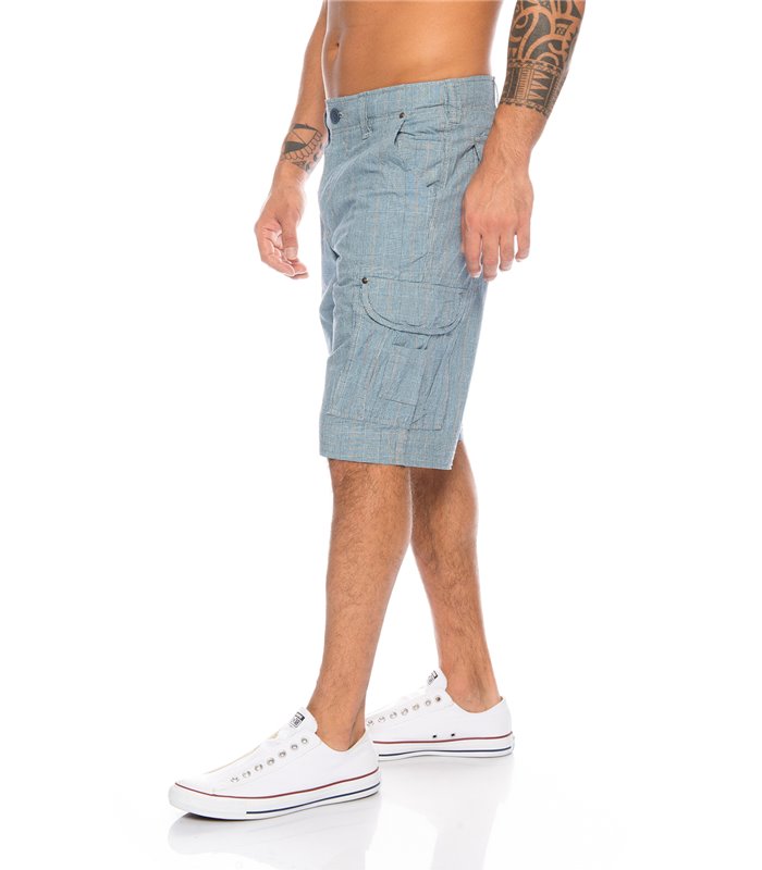 Herren Bermuda Sommer Shorts Hose Capri Karo Shorts Cargo