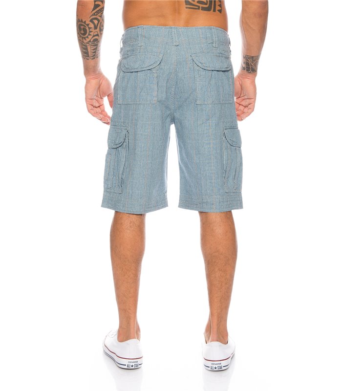 Herren Bermuda Sommer Shorts Hose Capri Karo Shorts Cargo