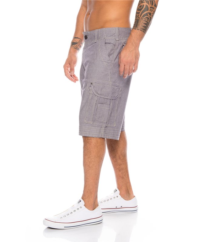Herren Bermuda Sommer Shorts Hose Capri Karo Shorts Cargo