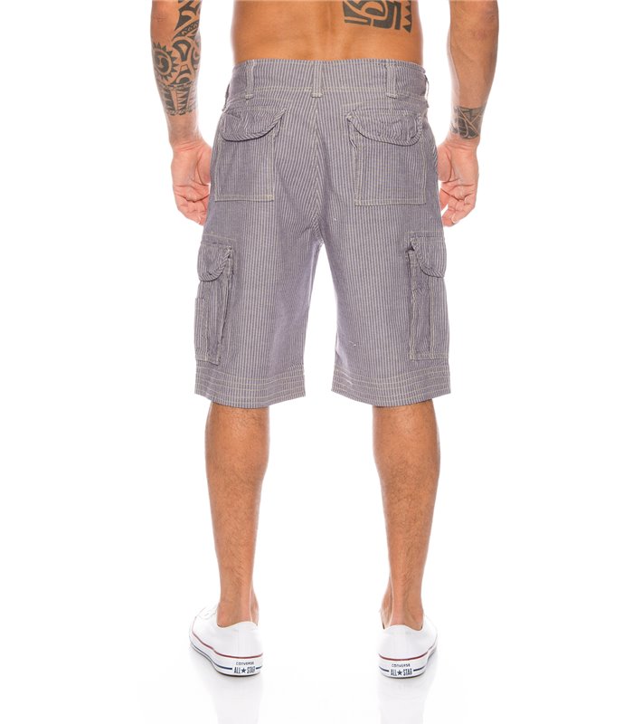 Herren Bermuda Sommer Shorts Hose Capri Karo Shorts Cargo