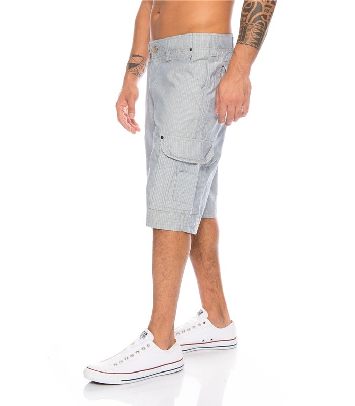Herren Bermuda Sommer Shorts Hose Capri Karo Shorts Cargo