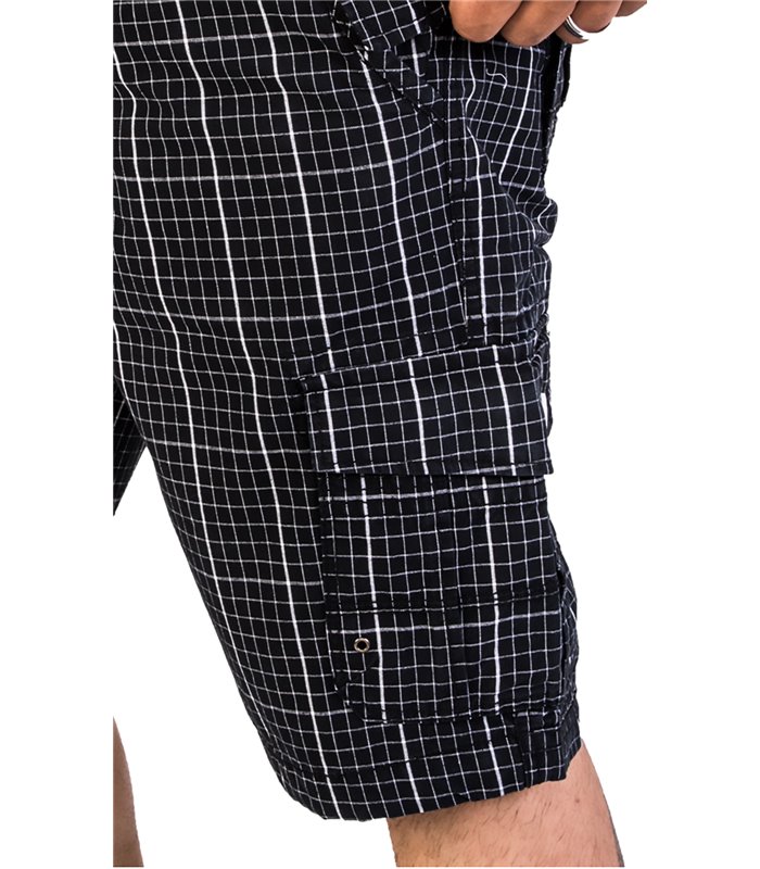 Rock Creek Herren Cargo Shorts Kariert H-188