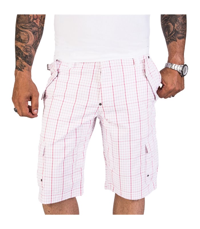 Rock Creek Herren Cargo Shorts Kariert H-188