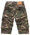 Lorenzo Loren Herren Cargoshorts Camouflage LL-391