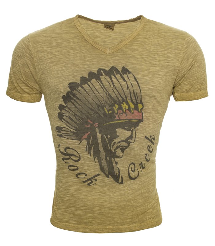 Herren Hemd V Neck Shirts T-Shirt Sommerhemd Kurzarm mit Motiv 