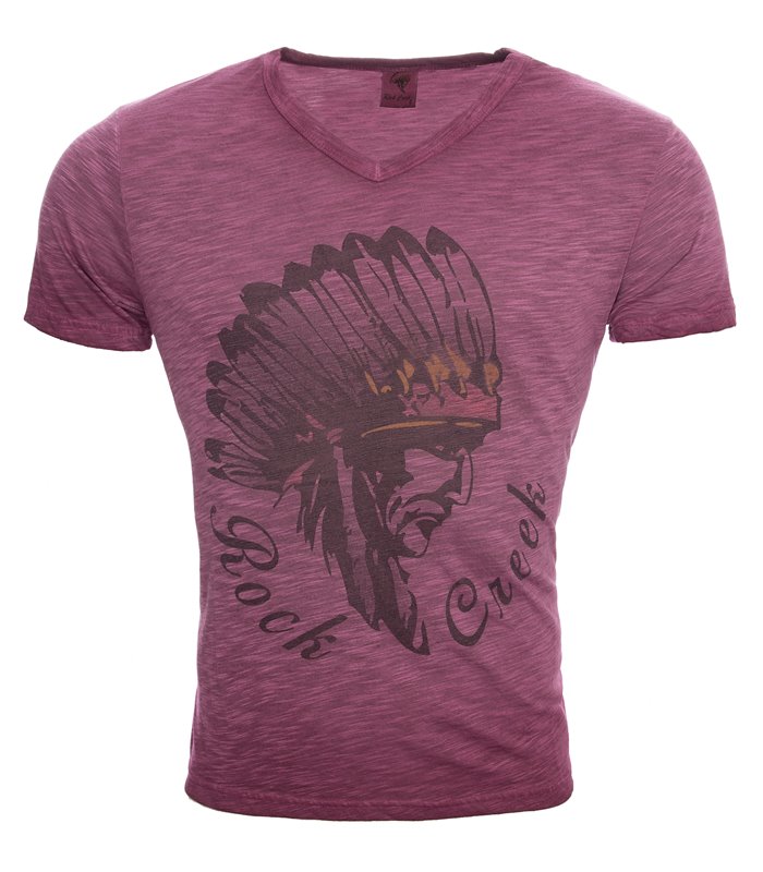 Herren Hemd V Neck Shirts T-Shirt Sommerhemd Kurzarm mit Motiv 