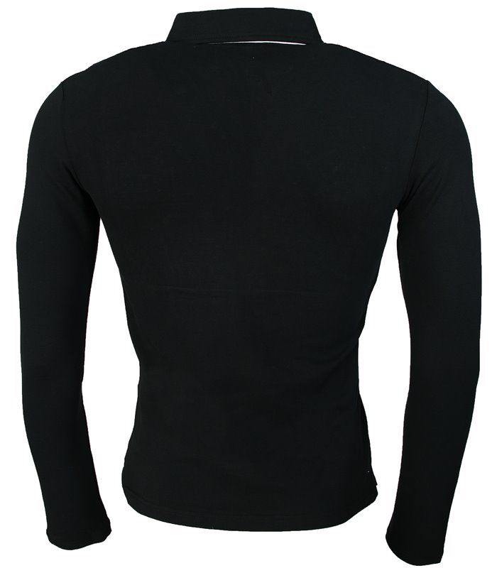 Herren V-Neck Poloshirt Longsleeve AT-260